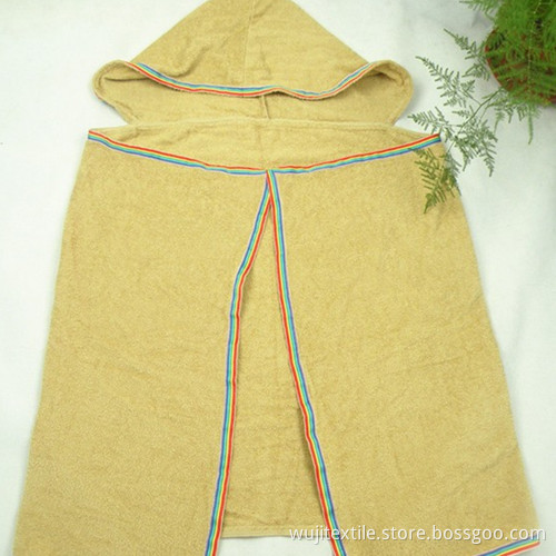 Microfiber Children's Beach Poncho Beach Towel (WJ-CH1597)